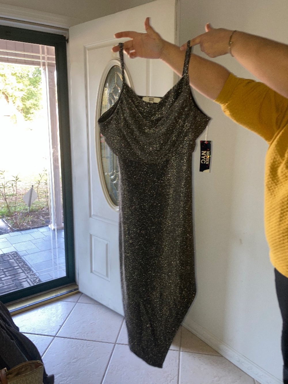 Silver Party Dress